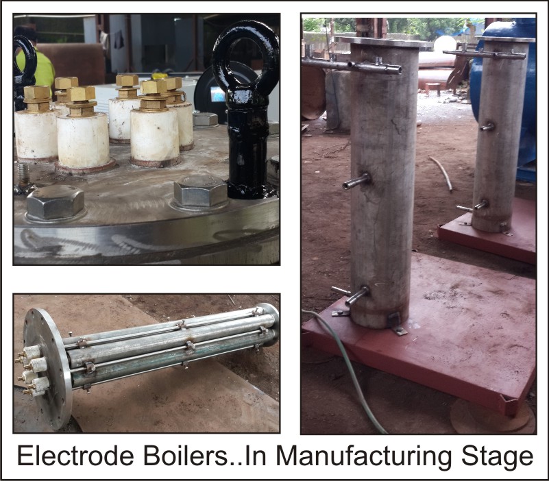 electrode boiler manufacturing stage