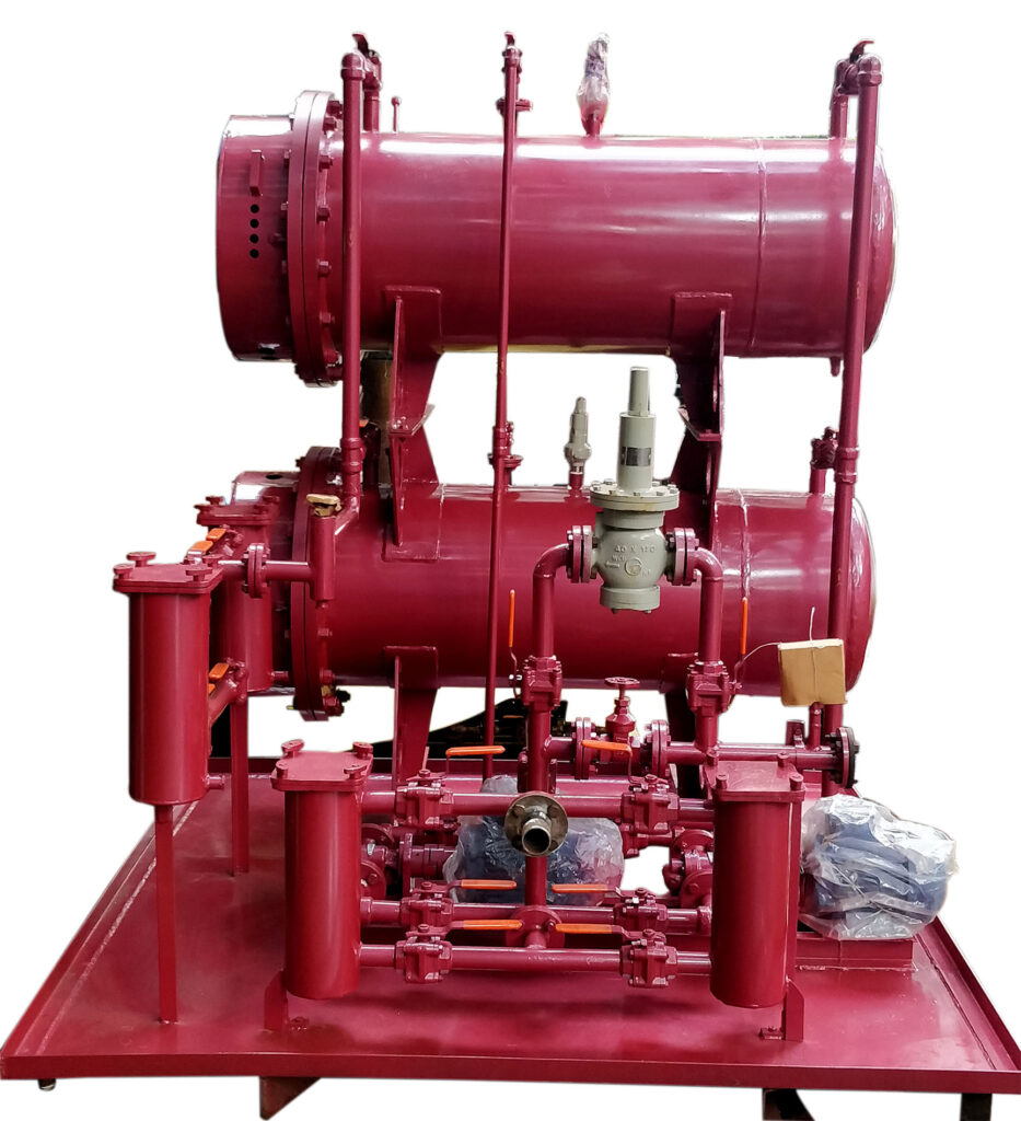 192 kw heating pumping unit front